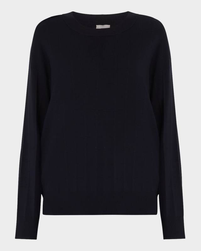 Zitto Logo-Embroidered Crewneck Sweater